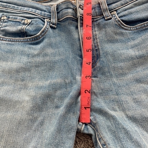 Rag & Bone Women's Blue High-rise Skinny Jeans In El size 28 - Picture 12 of 14